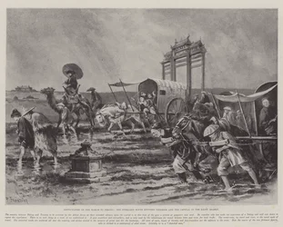 Difficulties of the March to Peking, the Overland Route Between Tientsin and the Capital in the Rainy Season